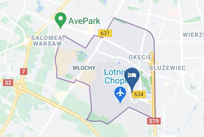 Warsaw - Courtyard By Marriott Warsaw Airport Maps
