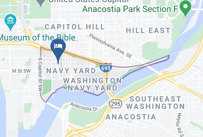 City Of Washington - Courtyard By Marriott Washington Capitol Hill Navy Yard Maps