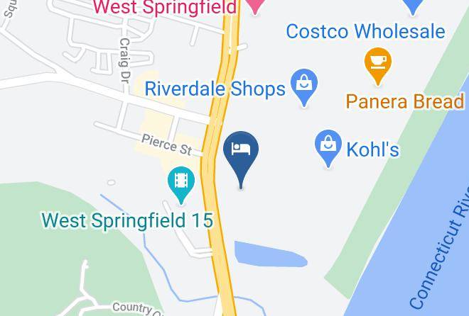 Courtyard By Marriott West Springfield Map