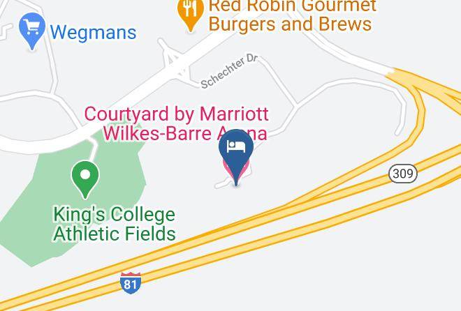 Luzerne - Courtyard By Marriott Wilkes Barre Arena Maps