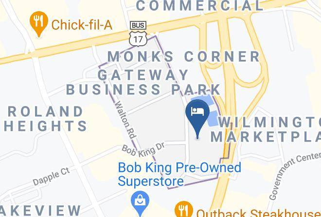 New Hanover - Courtyard By Marriott Wilmington Wrightsville Beach Maps