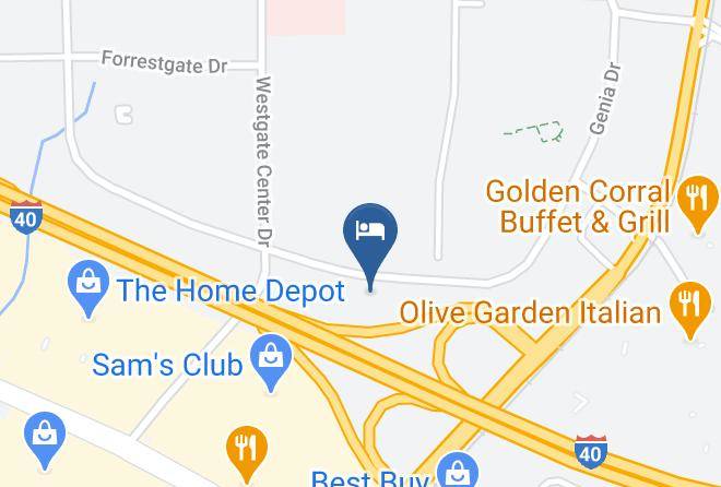 Forsyth - Courtyard By Marriott Winston Salem Hanes Mall Maps