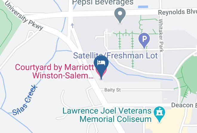 Forsyth - Courtyard By Marriott Winston Salem University Maps