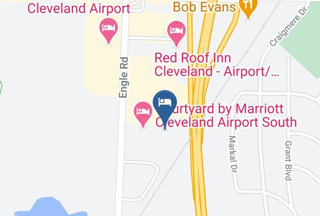 Cuyahoga - Towneplace Suites By Marriott Cleveland Airport Maps