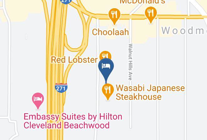 Cuyahoga - Courtyard By Marriott Cleveland Beachwood Maps