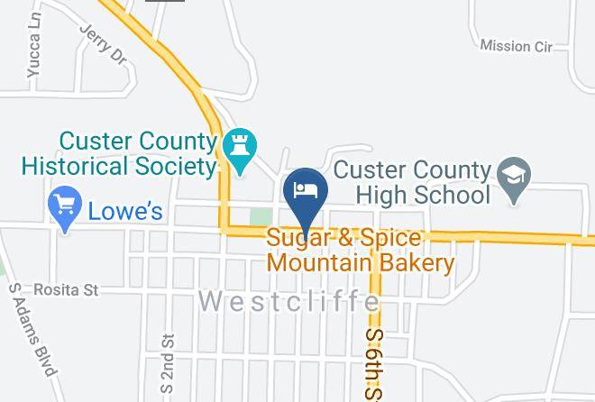 Custer - Courtyard Country Inn Maps
