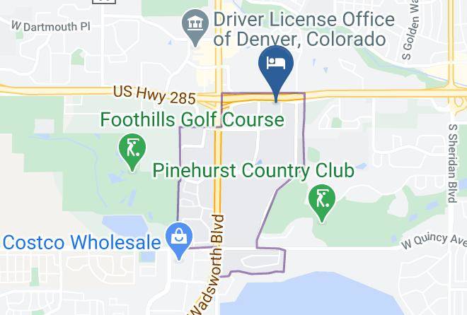 Jefferson - Courtyard By Marriott Denver Southwest Lakewood Maps