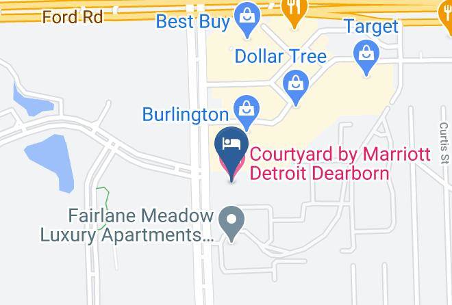 Wayne County - Courtyard By Marriott Detroit Dearborn Maps