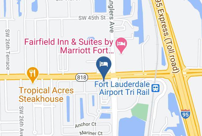 Broward - Residence Inn By Marriott Fort Lauderdale Airport & Cruise Port Maps