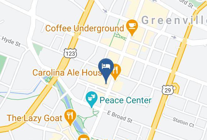 Greenville - The Westin Poinsett Greenville Maps