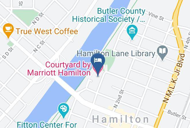 Butler - Courtyard By Marriott Hamilton Maps