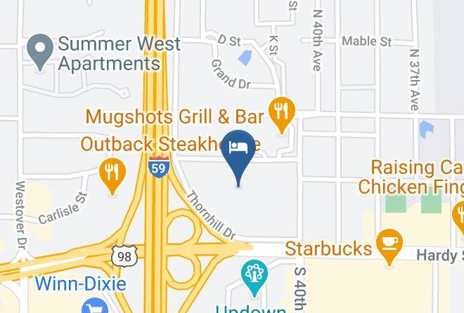 Lamar - Fairfield Inn & Suites By Marriott Hattiesburg Maps