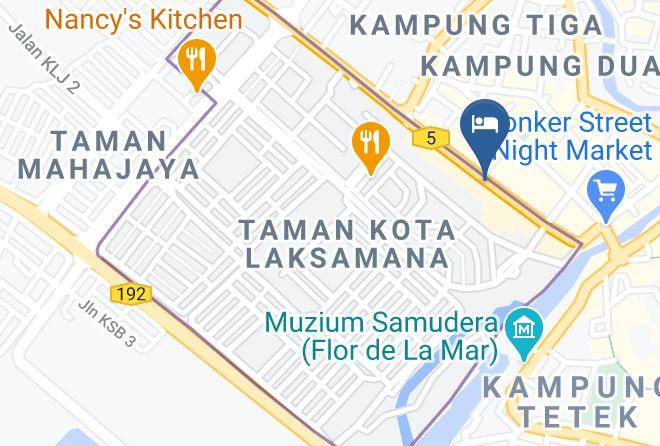 Melaka Tengah - Courtyard Heeren Boutique Hotel Maps