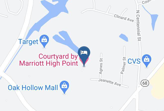 Guilford - Courtyard By Marriott High Point Maps