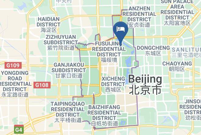 Xicheng District - Courtyard Hotel Maps
