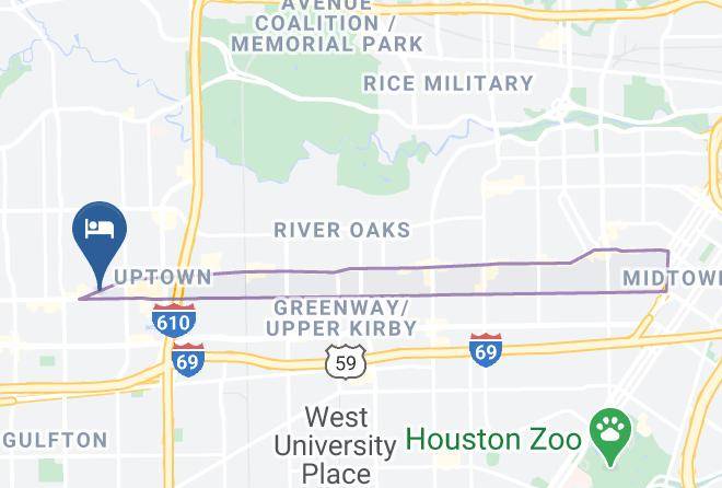 Harris - Aloft Houston By The Galleria Maps