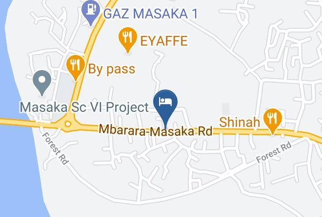 Masaka Municipality - Courtyard International Hotel Maps