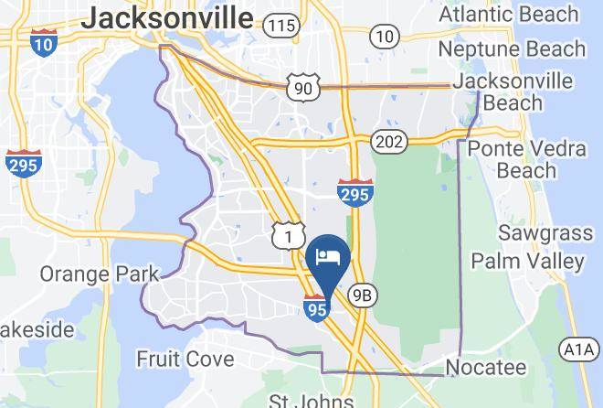 Duval - Courtyard By Marriott Jacksonville Flagler Center Maps