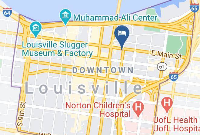 Jefferson - Aloft Louisville Downtown Maps