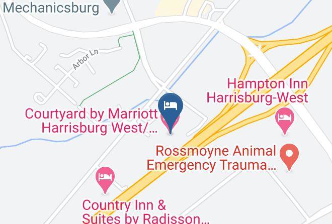 Cumberland - Courtyard Marriott Mechanicsburg Maps