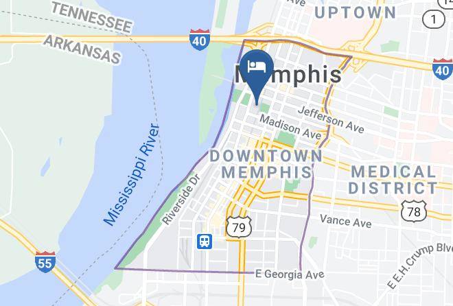 Shelby - Springhill Suites By Marriott Memphis Downtown Maps
