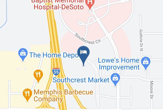 De Soto - Courtyard By Marriott Memphis Southaven Maps