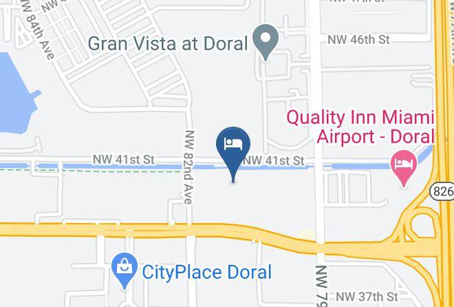 Miami Dade - Fairfield Inn & Suites By Marriott Miami Airport West Doral Maps