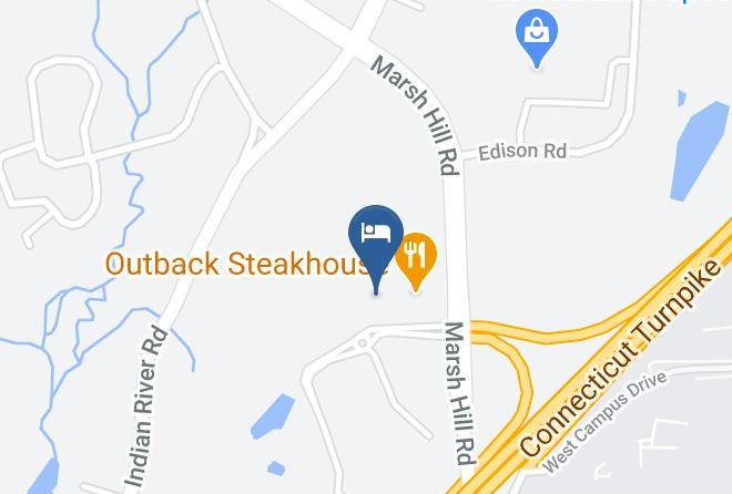 New Haven - Courtyard By Marriott New Haven Orange Milford Maps