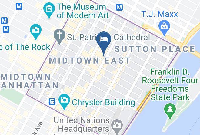 New York - Courtyard By Marriott New York Manhattan Midtown East Maps