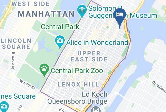 New York - Courtyard By Marriott New York Manhattan Upper East Side Maps