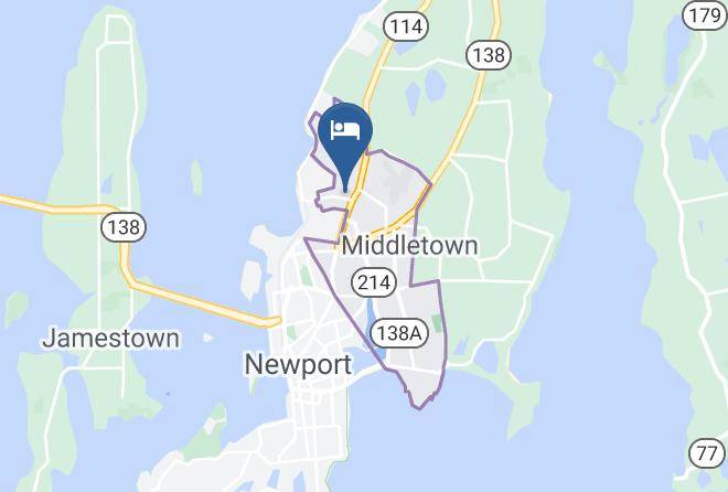 Newport - Courtyard By Marriott Newport Middletown Maps