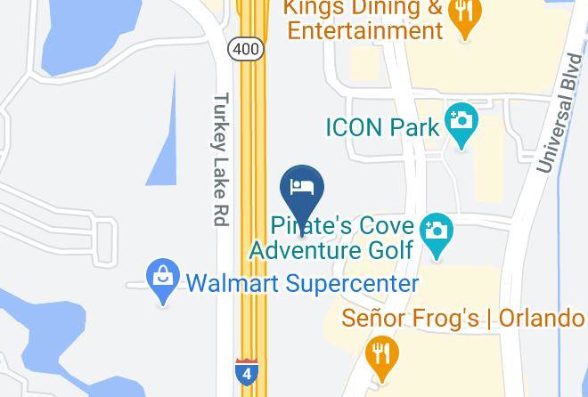 Orange - Courtyard By Marriott Orlando International Drive Convention Center Maps