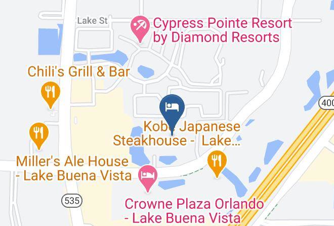 Orange - Courtyard By Marriott Orlando Lake Buena Vista At Vista Centre Maps
