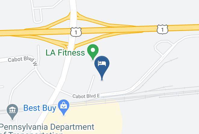 Bucks - Courtyard By Marriott Philadelphia Langhorne Maps