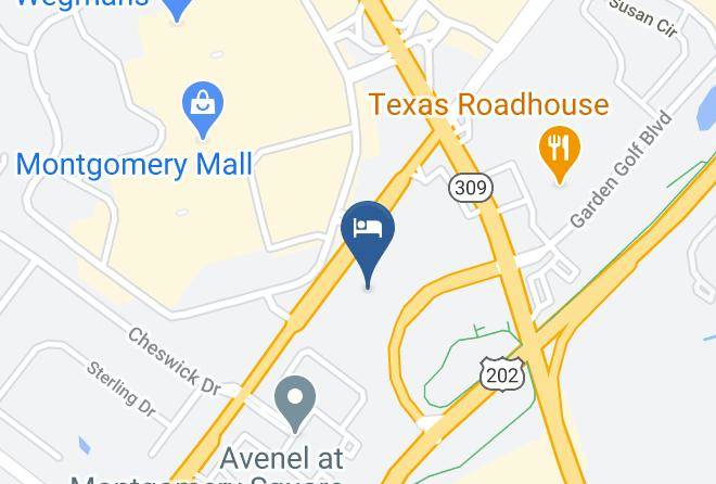 Montgomery - Courtyard By Marriott Philadelphia Montgomeryville Maps