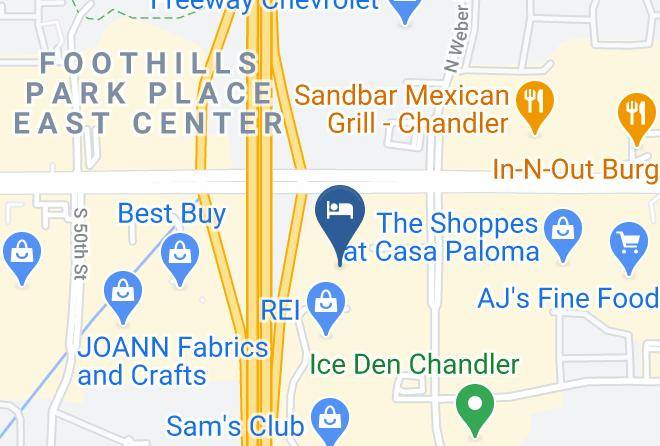 Maricopa - Courtyard By Marriott Phoenix Chandler Maps