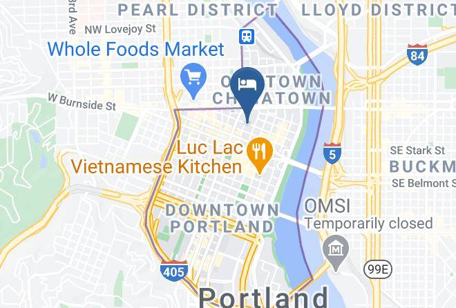 Multnomah - Courtyard By Marriott Portland City Center Maps