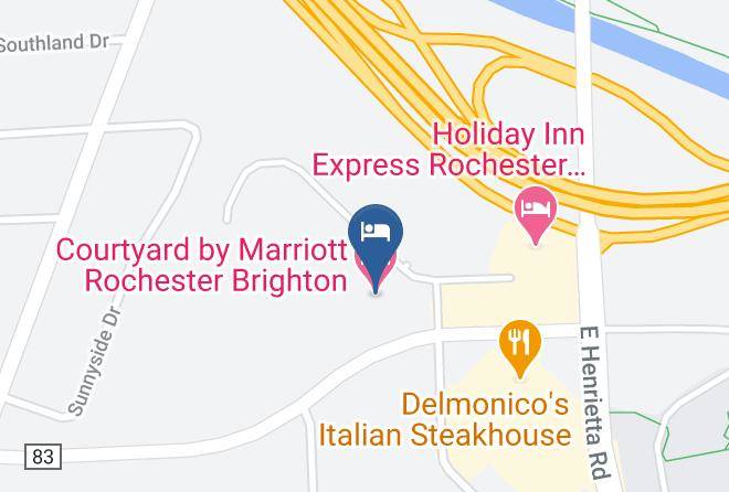 Monroe - Courtyard By Marriott Rochester Brighton Maps