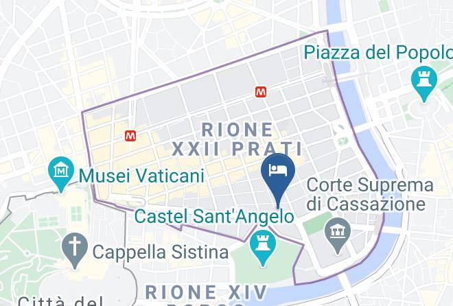 Rome - Courtyard Rome Suite Maps