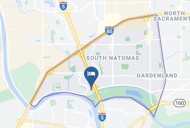 Sacramento - Courtyard By Marriott Sacramento Airport Natomas Maps