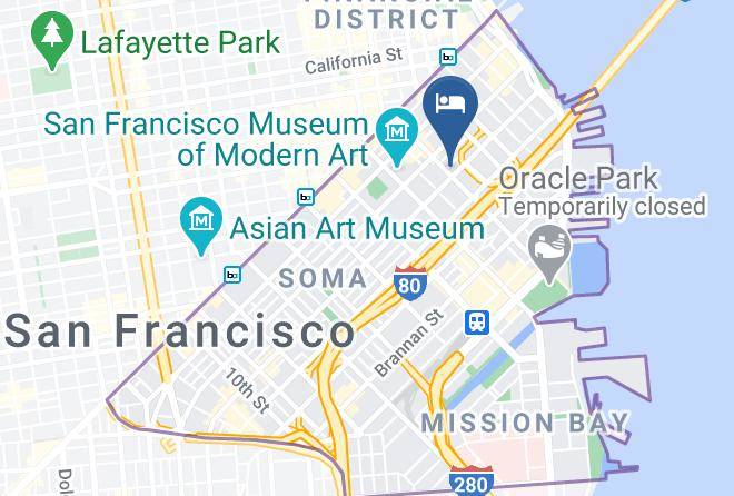 San Francisco - The Clancy Autograph Collection Maps