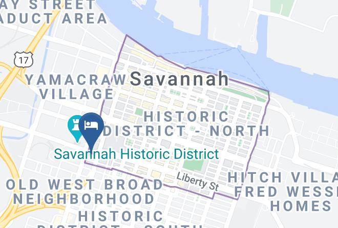 Chatham - Courtyard By Marriott Savannah Downtown Historic District Maps