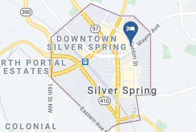 Montgomery - Courtyard By Marriott Silver Spring Downtown Maps