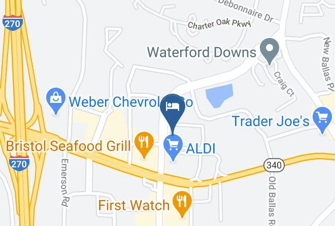 St Louis - Courtyard By Marriott St Louis Creve Coeur Maps