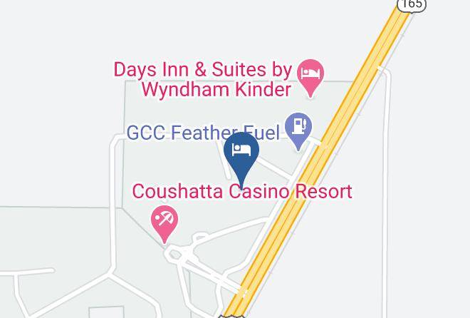 Allen Par - Coushatta Inn Maps