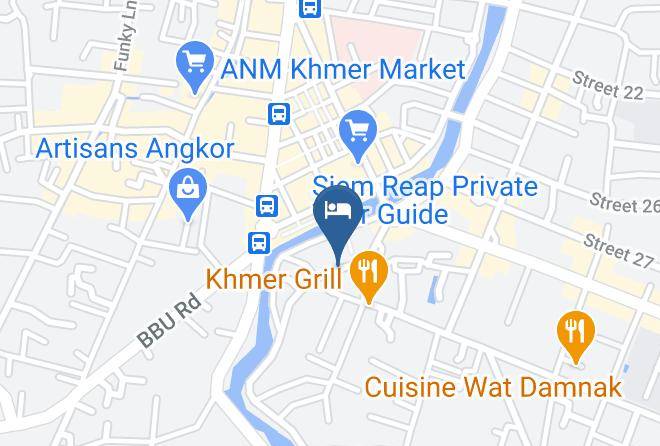 Cousin Garden Restaurant Karte - Siem Reap - Siem Reab Town