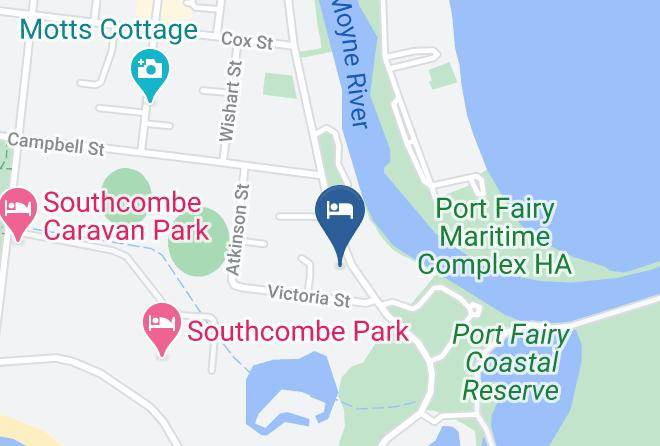Moyne - Couta Hill Accommodation Maps