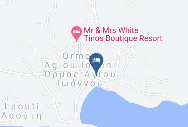 Tinos - Couvaros Maps
