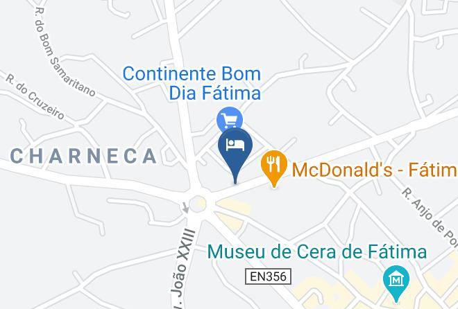 Hotel Cova Da Iria Map