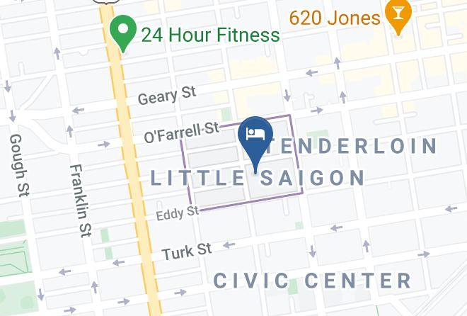 San Francisco - Cova Hotel Maps